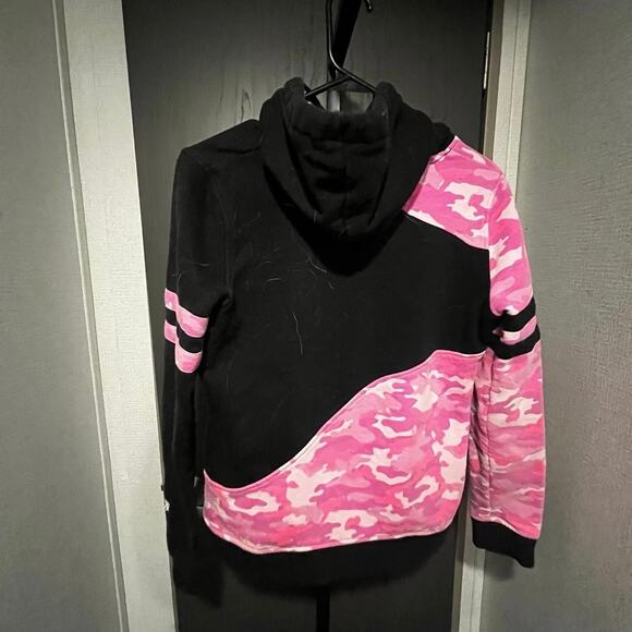 Pink Camo Grave digger hoodie - Picture 2 of 3
